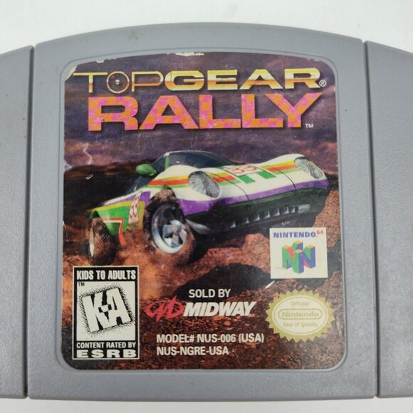 Top Gear Rally (Nintendo 64 N64, 1999) Racing Game Cartridge Tested & Working - Picture 5 of 6